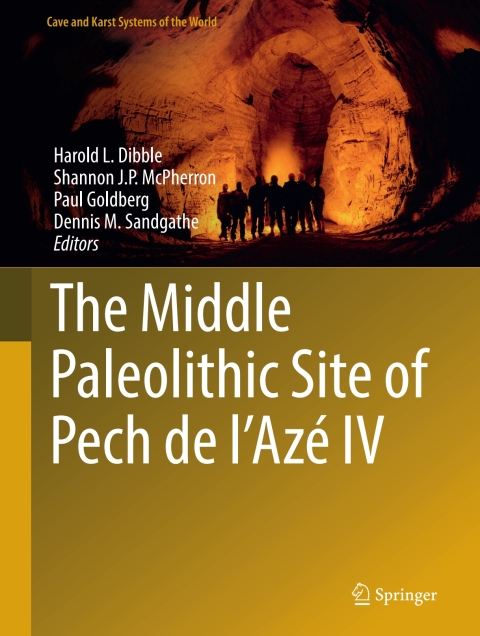 Cover image for book The Middle Paleolithic Site of Pech de l'Azé IV