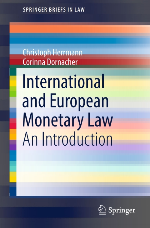 Cover image for book International and European Monetary Law