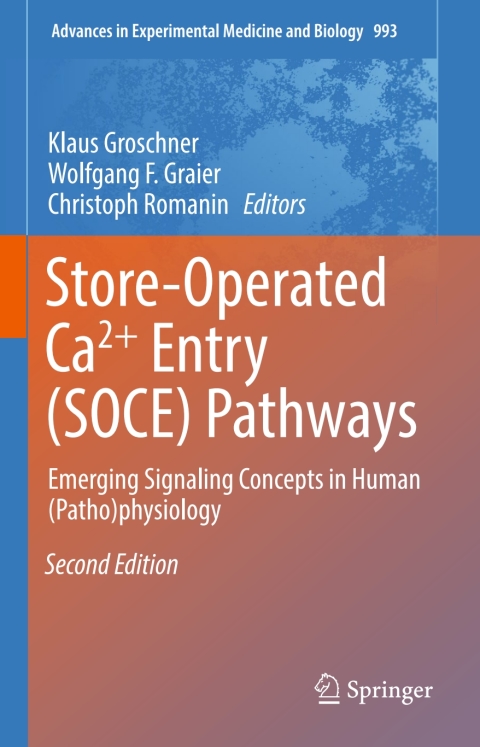Cover image for book Store-Operated Ca²⁺ Entry (SOCE) Pathways