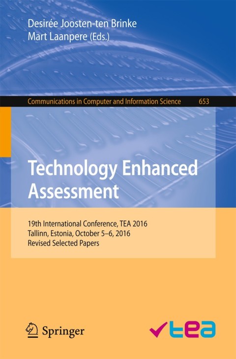Cover image for book Technology Enhanced Assessment