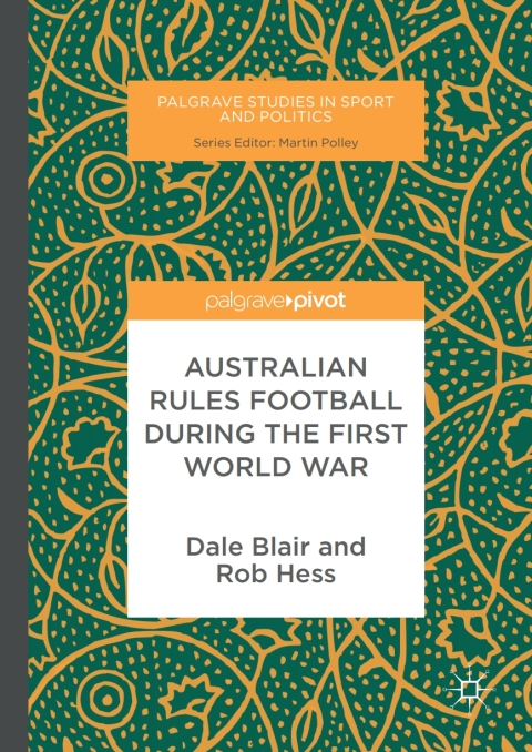 Cover image for book Australian Rules Football During the First World War