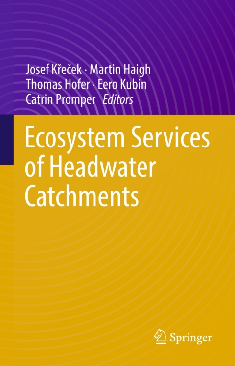 Cover image for book Ecosystem Services of Headwater Catchments