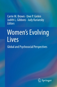صورة الغلاف: Women's Evolving Lives 9783319580074