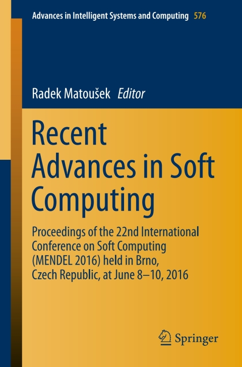 Cover image for book Recent Advances in Soft Computing