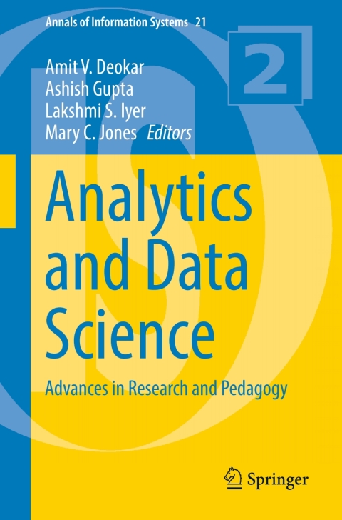 Cover image for book Analytics and Data Science