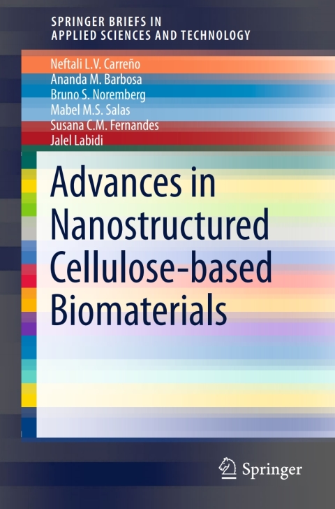 Cover image for book Advances in Nanostructured Cellulose-based Biomaterials