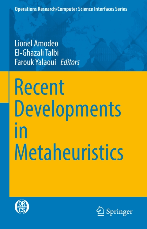 Cover image for book Recent Developments in Metaheuristics