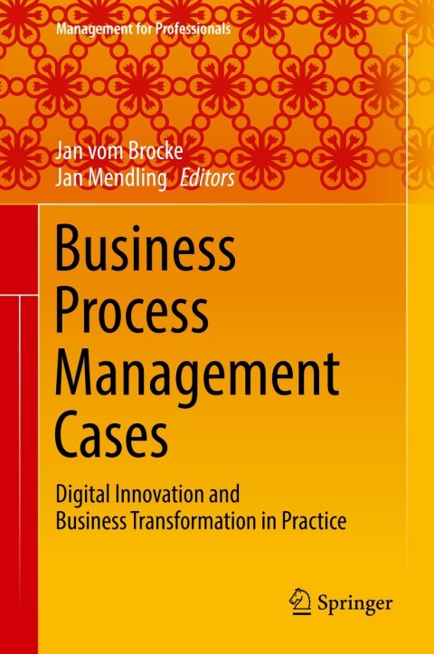 Cover image for book Business Process Management Cases
