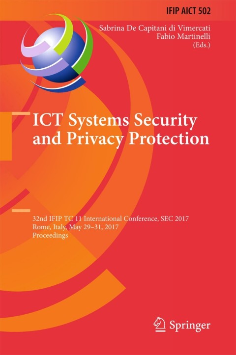 Cover image for book ICT Systems Security and Privacy Protection