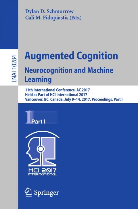 Cover image for book Augmented Cognition. Neurocognition and Machine Learning