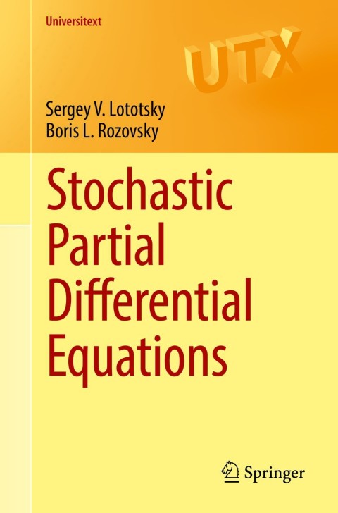 Cover image for book Stochastic Partial Differential Equations