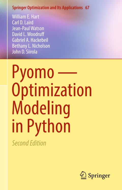 Pyomo â Optimization Modeling in Python 