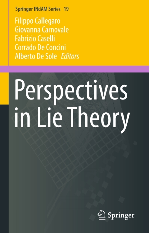 Cover image for book Perspectives in Lie Theory