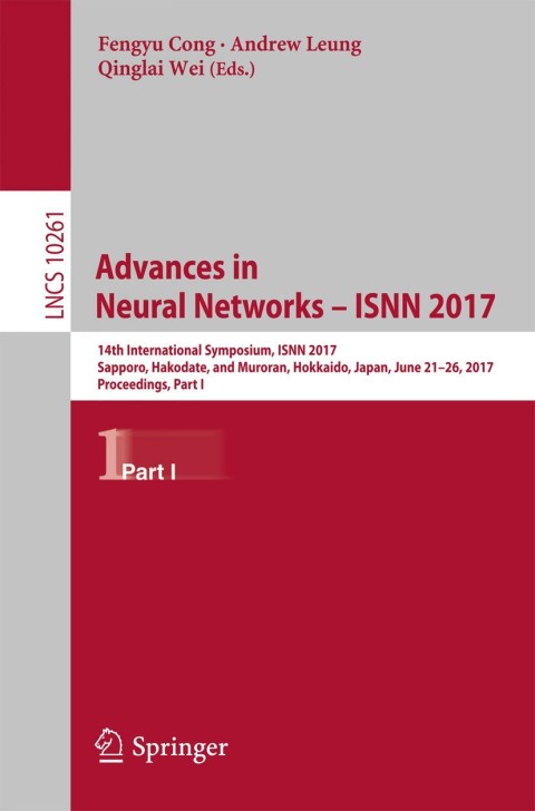 Cover image for book Advances in Neural Networks - ISNN 2017