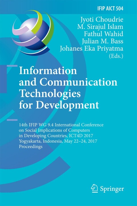 Cover image for book Information and Communication Technologies for Development