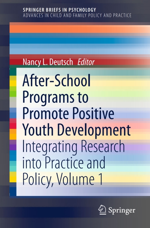 Cover image for book After-School Programs to Promote Positive Youth Development