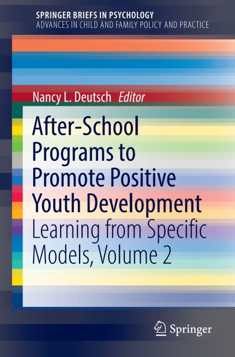 Cover image for book After-School Programs to Promote Positive Youth Development