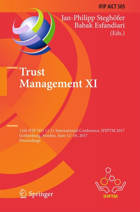 Cover image for book Trust Management XI