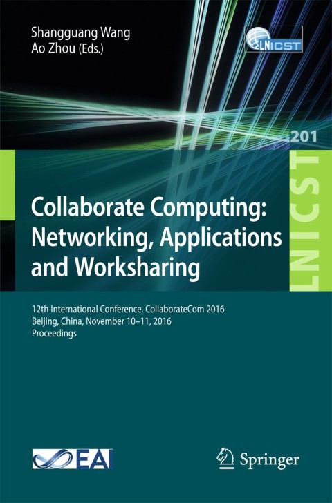 Cover image for book Collaborate Computing: Networking, Applications and Worksharing
