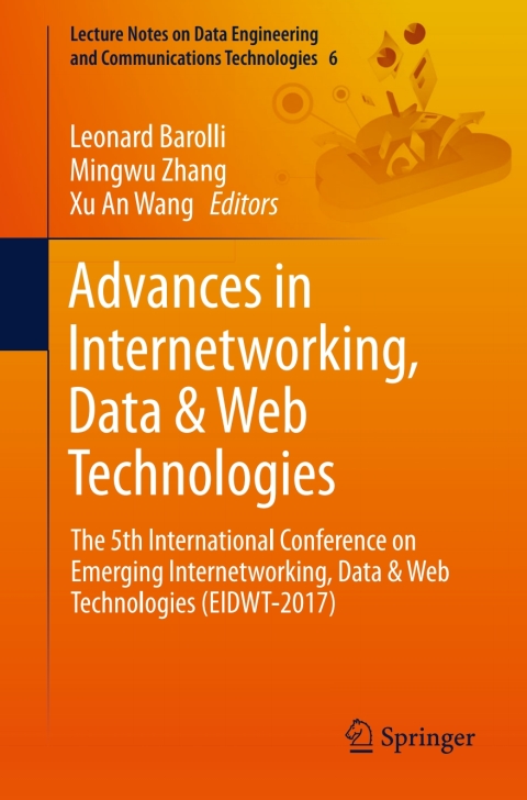 Cover image for book Advances in Internetworking, Data & Web Technologies