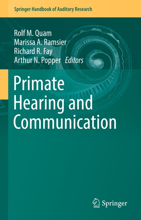 Cover image for book Primate Hearing and Communication