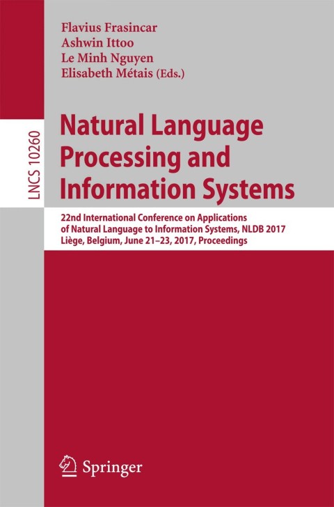 Cover image for book Natural Language Processing and Information Systems