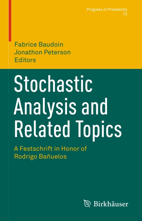 Cover image for book Stochastic Analysis and Related Topics