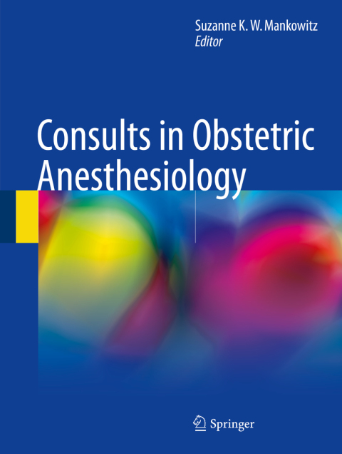 Cover image for book Consults in Obstetric Anesthesiology