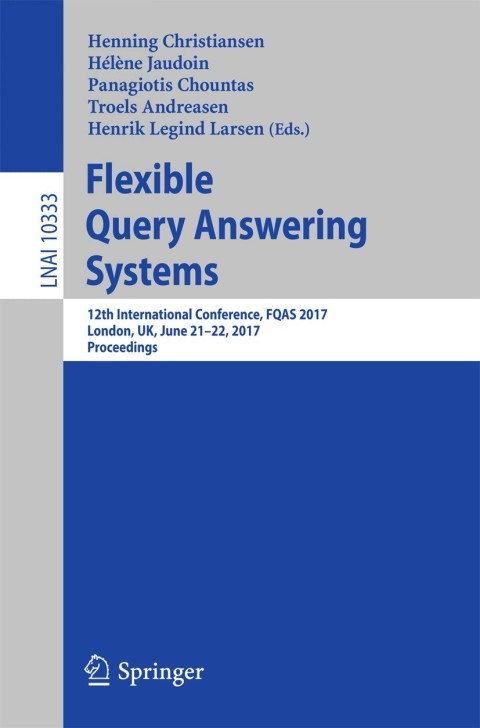 Cover image for book Flexible Query Answering Systems