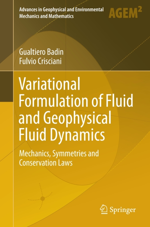 Cover image for book Variational Formulation of Fluid and Geophysical Fluid Dynamics