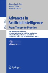 Cover image: Advances in Artificial Intelligence: From Theory to Practice 9783319600444