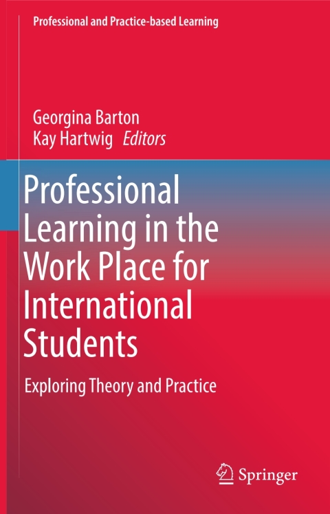 Cover image for book Professional Learning in the Work Place for International Students