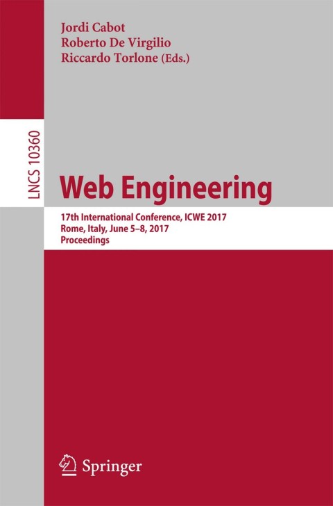 Cover image for book Web Engineering
