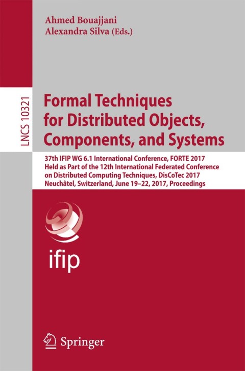 Cover image for book Formal Techniques for Distributed Objects, Components, and Systems