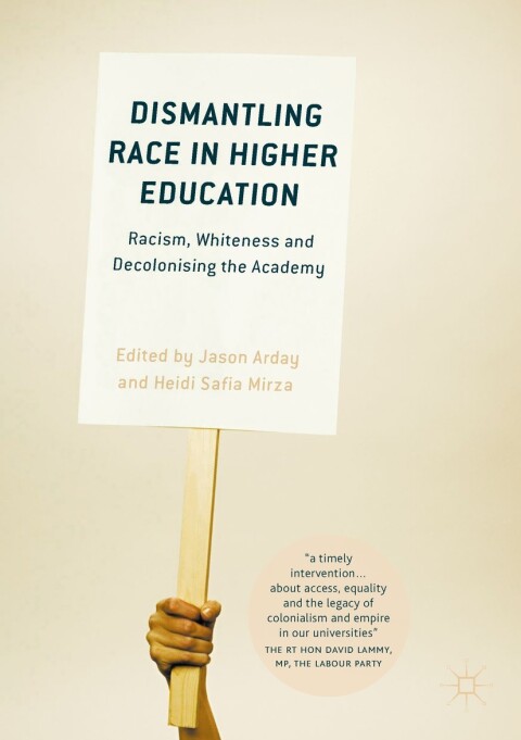 Cover image for book Dismantling Race in Higher Education