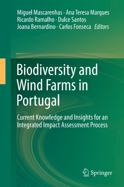 Cover image for book Biodiversity and Wind Farms in Portugal
