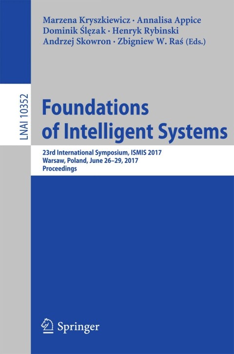 Cover image for book Foundations of Intelligent Systems