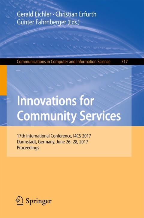 Cover image for book Innovations for Community Services