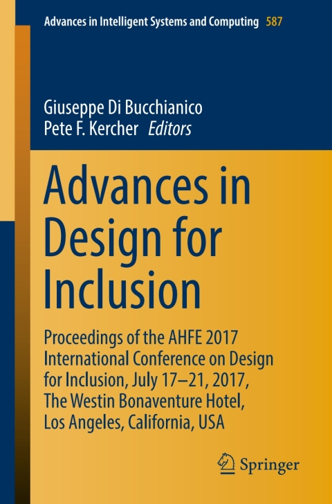 Cover image for book Advances in Design for Inclusion