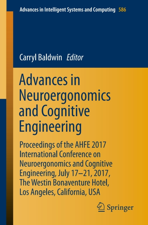 Cover image for book Advances in Neuroergonomics and Cognitive Engineering