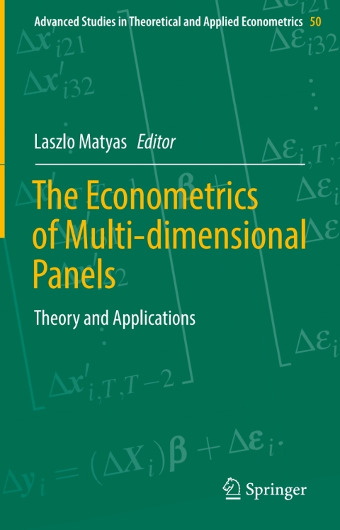 Cover image for book The Econometrics of Multi-dimensional Panels