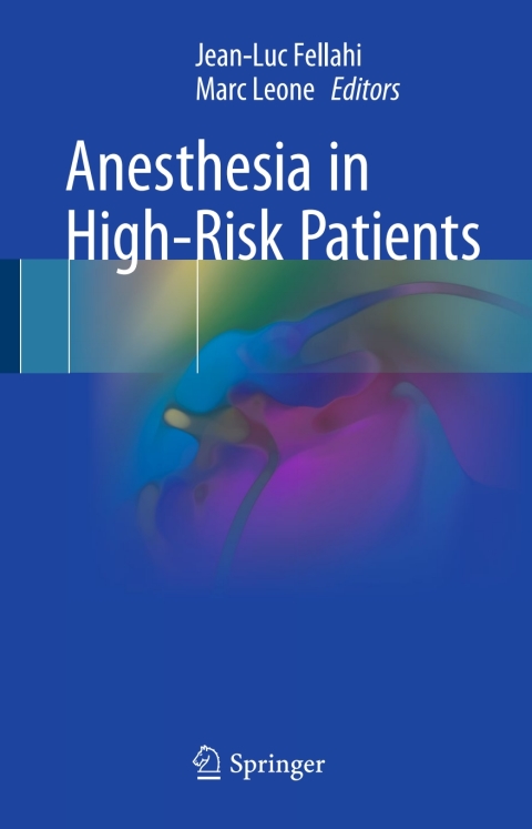 Cover image for book Anesthesia in High-Risk Patients