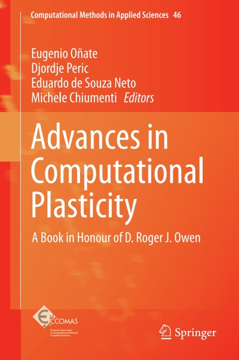 Cover image for book Advances in Computational Plasticity