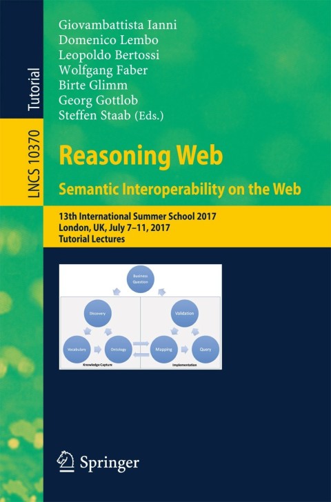 Cover image for book Reasoning Web. Semantic Interoperability on the Web