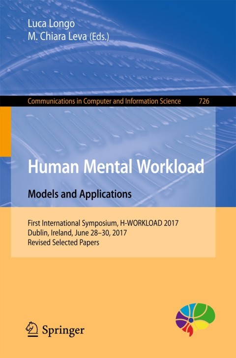 Cover image for book Human Mental Workload: Models and Applications
