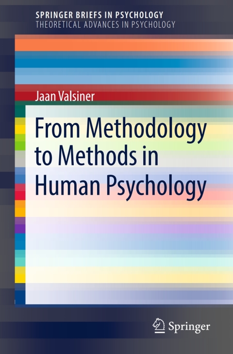 Cover image for book From Methodology to Methods in Human Psychology