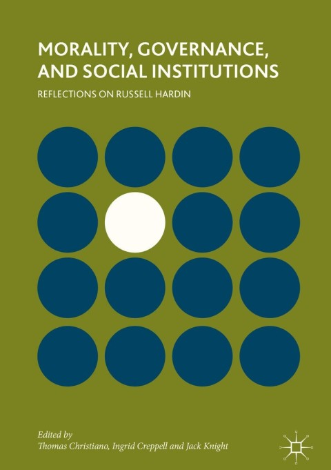 Cover image for book Morality, Governance, and Social Institutions