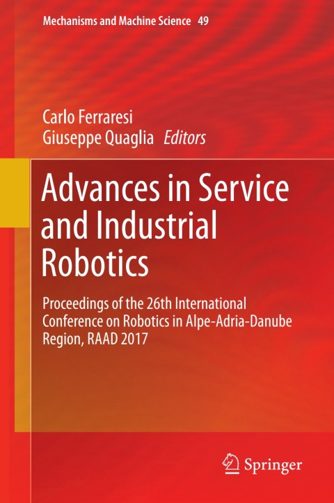 Cover image for book Advances in Service and Industrial Robotics