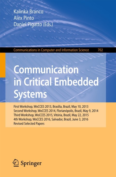 Cover image for book Communication in Critical Embedded Systems