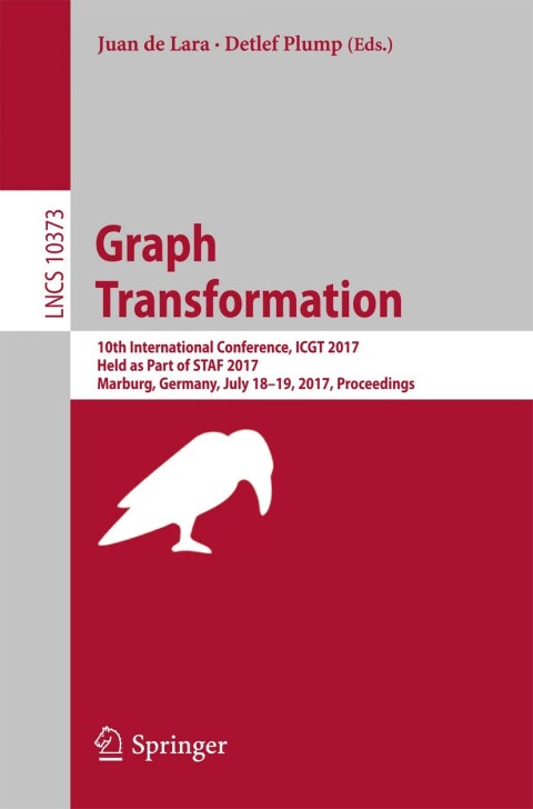 Cover image for book Graph Transformation